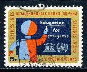 United Nations - New York #135 Single Used