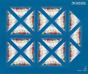 US Scott # 4136 - 41 Cent Settlement of Jamestown  Mint Sheet