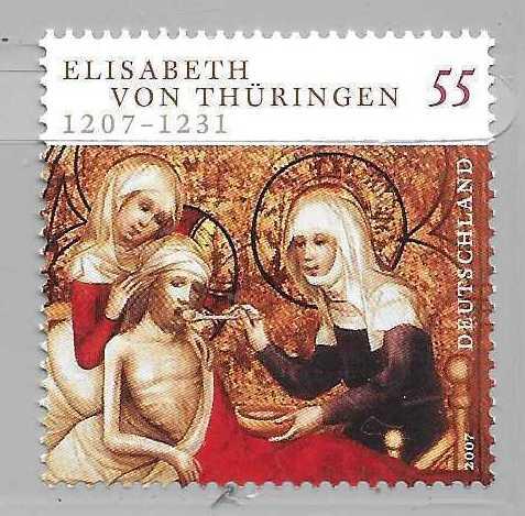 Germany 2461 St. Elizabeth of Hungary single MNH