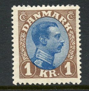 Denmark # 128, Mint Hinge  Remain.