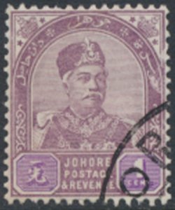 Johore  Malaya  SC#  18  Used   see details & scans