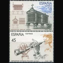 SPAIN 1988 - Scott# 2563-4 Tourism Set of 2 NH