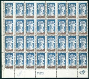 1453, MNH 8¢ Old Faithful - Complete Sheet of 32 Stamps - Stuart Katz