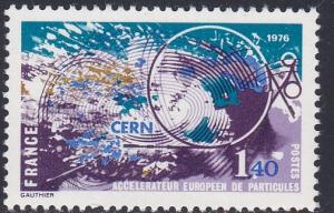 France # 1503, Atomic Particle Accelerator, Mint NH