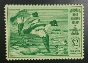 MOMEN: US STAMPS #RW16 DUCK MINT OG NH XF LOT #75638*