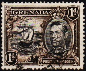 Grenada. 1938 1d S.G.154a Fine Used