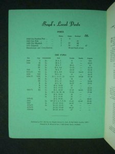 BOYD'S LOCAL POSTS IN NEW YORK CITY 1844 - 1882 by DONALD S PATTON