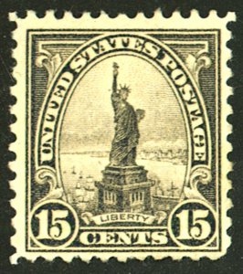 U.S. #696 MINT OG HR