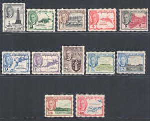1952 BRITISH VIRGIN ISLANDS - Stanley Gibbons n. 136/147 - 12 values - MNH**