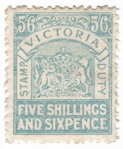 (I.B) Australia - Victoria Revenue : Stamp Duty 5/6d (1914)