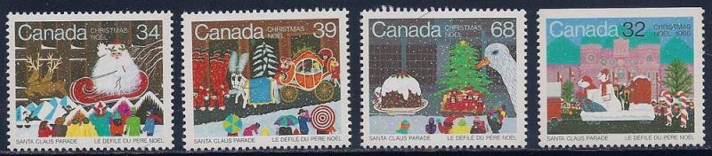 Canada Scott #'s 1067 - 1070 MNH