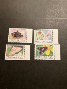 Faroe Islands Scott #256-9 never hinged