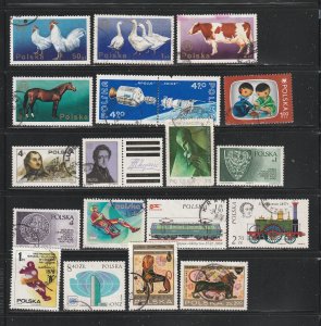 Poland Collection G, 47 Stamps - 3 Scans - All the stamps are in the scans.