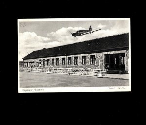 Germany Zeppelin Landing Auxiliary Special Canc Kassel Flughafen 1939 Postcard 8