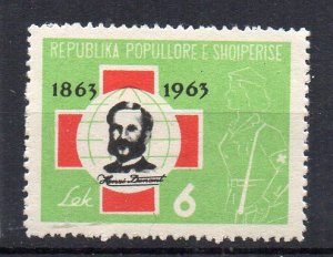 ALBANIA - 1963 - RED CROSS - HENRI DUNANT - 6 -