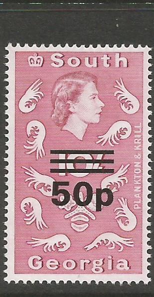 South Georgia SG 31a MNH (7cip)