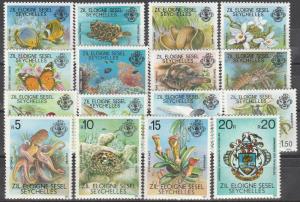 Seychelles Zil Elwannyen Sesel  #1-16 MNH CV $13.95 (S4300)