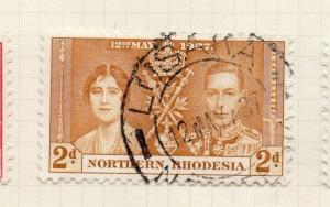 Northern Rhodesia 1925 Early Issue Fine Used 2d. 280354