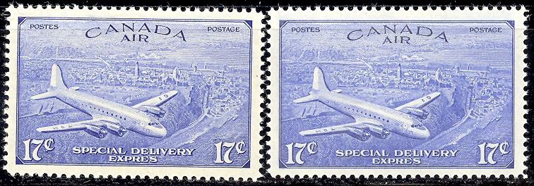 Canada #CE3 and CE4 VF NH