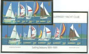 Guernsey #459-463a Mint (NH) Single (Complete Set)