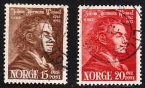 Norway 251 -252 -  FVF used