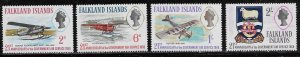 Falkland Islands Scott #'s 180 - 183 MH