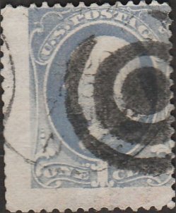 # 206 Gray Blue Used Ben Franklin