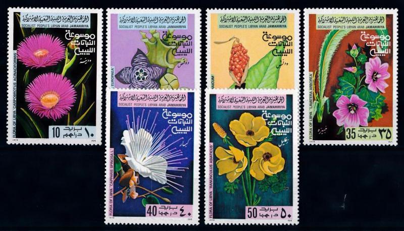 [67220] Libya 1979 Flora Flowers Blumen  MNH