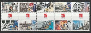 1999 Singapore -Sc 917 - sheet of 10 - MNH VF - Singapore in the 20th century