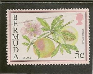 Bermuda  Scott  668a   Fruit  Used