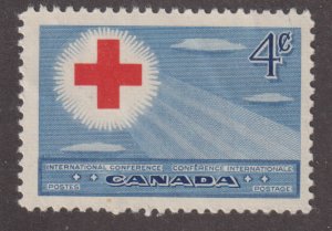 Canada 317 Red Cross Conference 4¢ 1952