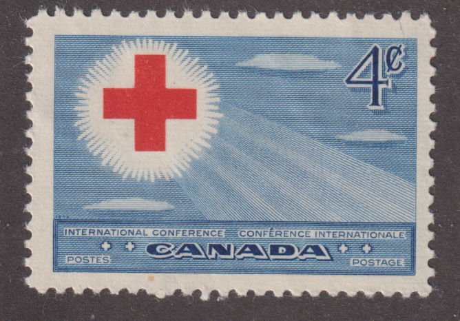 Canada 317 Red Cross Conference 4¢ 1952