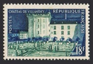 France 729, MNH. Michel 1021. Villandry Chateau, 1954.