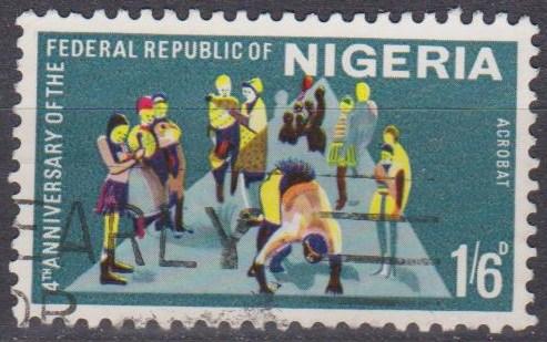 Nigeria #212 F-VF Used (A12314)