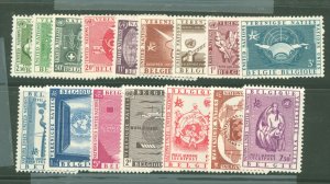 Belgium #516-25/C15-20 Mint (NH) Single (Complete Set)