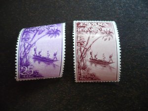 Stamps - Fernando Po - Scott# 212, 214 - Mint Never Hinged Part Set of 2 Stamps