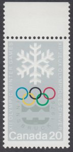 Canada - #689 Winter Olympics - MNH