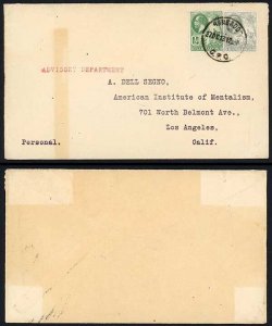 Barbados 2d and 1/2d on cover