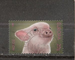 Norway  Scott#  1923  Used  (2021 Piglet)