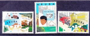 Aruba B32-34 MNH Youth Foreign Study Programs Set of 3