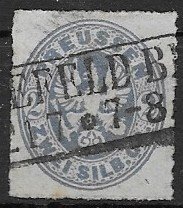 Prussia #18 used