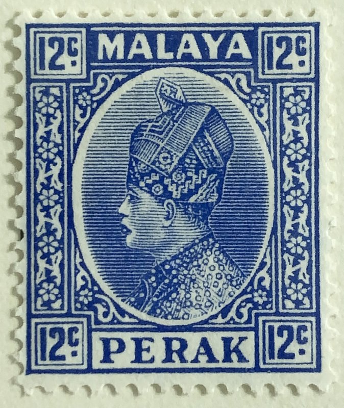 AlexStamps MALAYA PERAK #76 XF Mint 