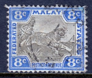 Malaya  - Scott #22a - Used - SCV $6.50