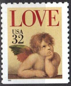 #2959, Single. \ Love \  .32 cent, MNH