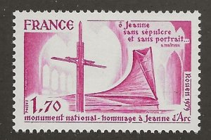 FRANCE   SC #  1651  MNH