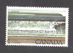 CANADA # 726 VF MINT NH MISPLACED INSCRIPTIONS, ALBINO DOUBLE PRINT BS29488