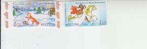 2018 Moldova Fairy Tales (2) (Scott 987-88) MNH