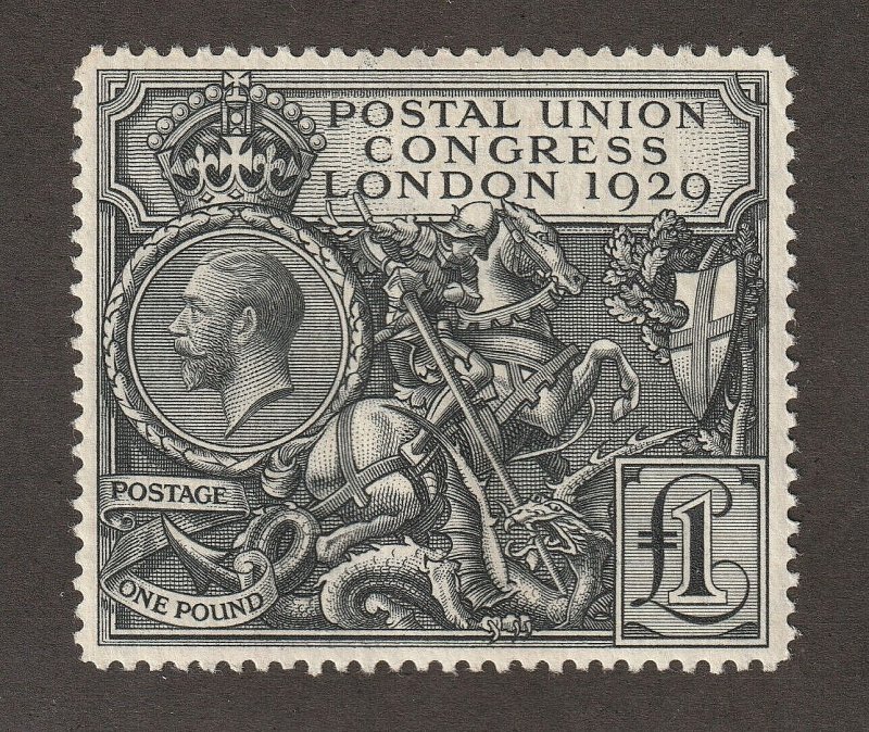 EDSROOM-12083 Great Britain 209 H 1929 Complete UPU CV$750.00 