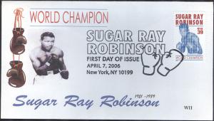 #4020 Sugar Ray Robinson WII FDC