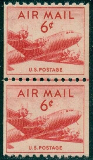 SCOTT # C-41 LINE PAIR, MINT, OG, NH, FINE-VERY FINE, GREAT PRICE!